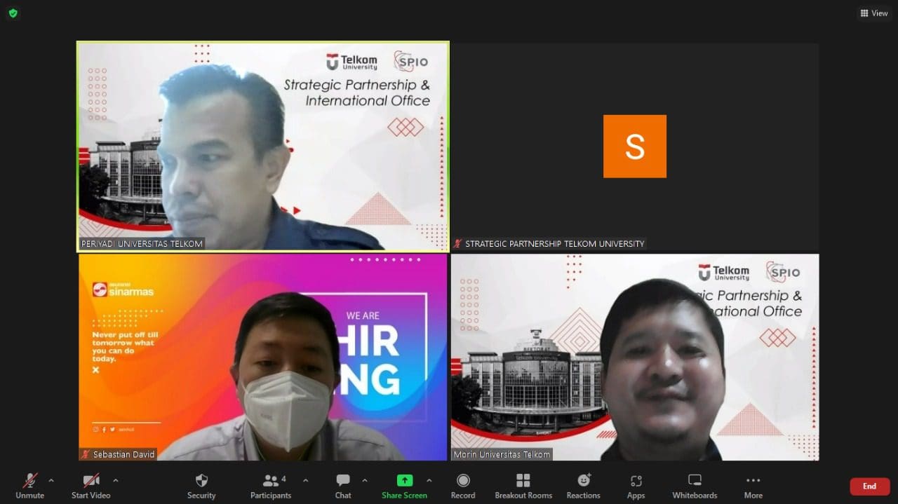 Diskusi Potensi Kerjasam Telkom University dengan Sinar Mas Diskusi Potensi Kerjasam Telkom University dengan Sinar Mas