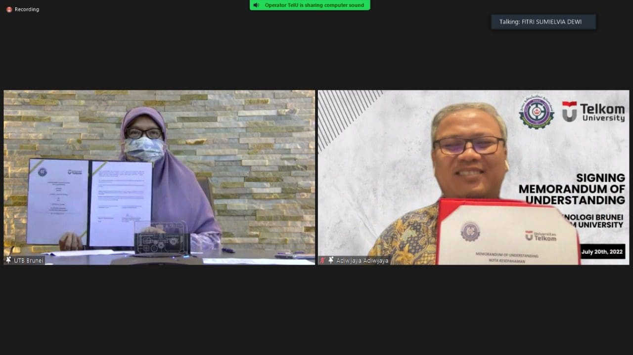 Virtual Signing MoU – University Teknologi Brunei (UTB)