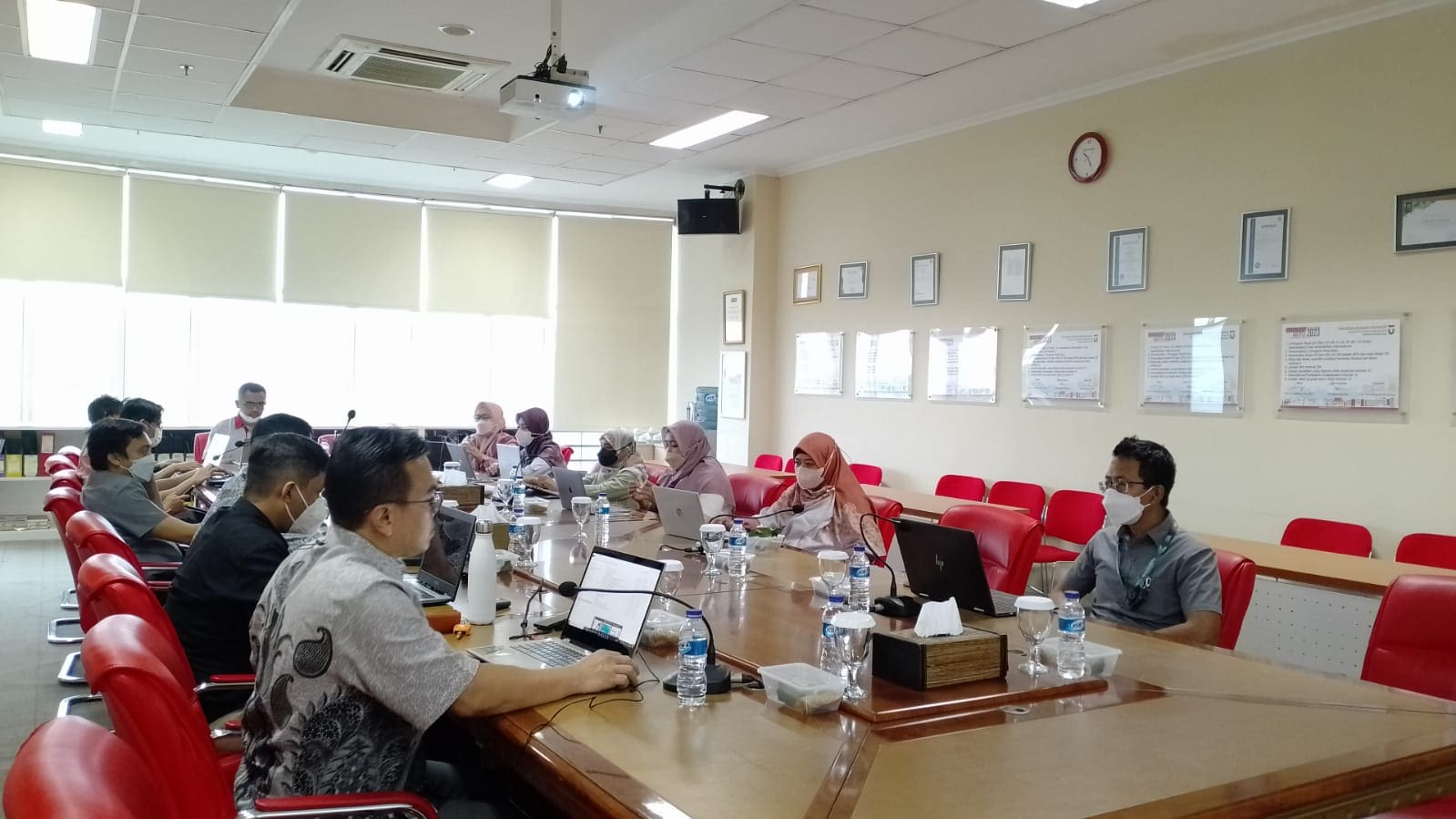 Rapat Konversi SKS DTS dengan Prodi