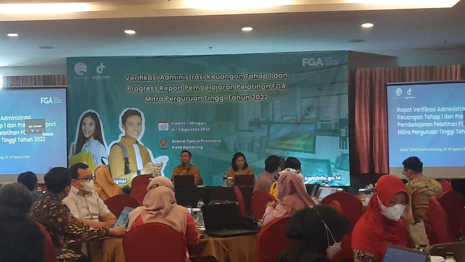 Verifikasi Administrasi Keuangan Tahap 1 – DTS FGA 2022