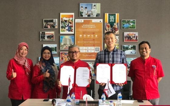 Penandatanganan Nota Kesepahaman antara Telkom University dengan Ruijie Networks Co