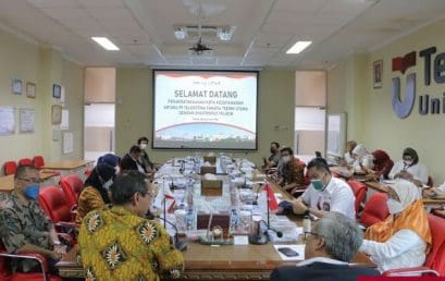 Diskusi Kerjasama Riset dengan PT Telenetina Sarana Teknik Utama