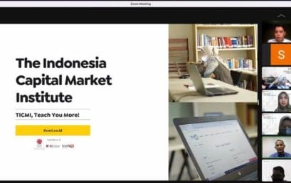 Diskusi Potensi Kerjasama dengan The Indonesia Capital Market Institute (TICMI)