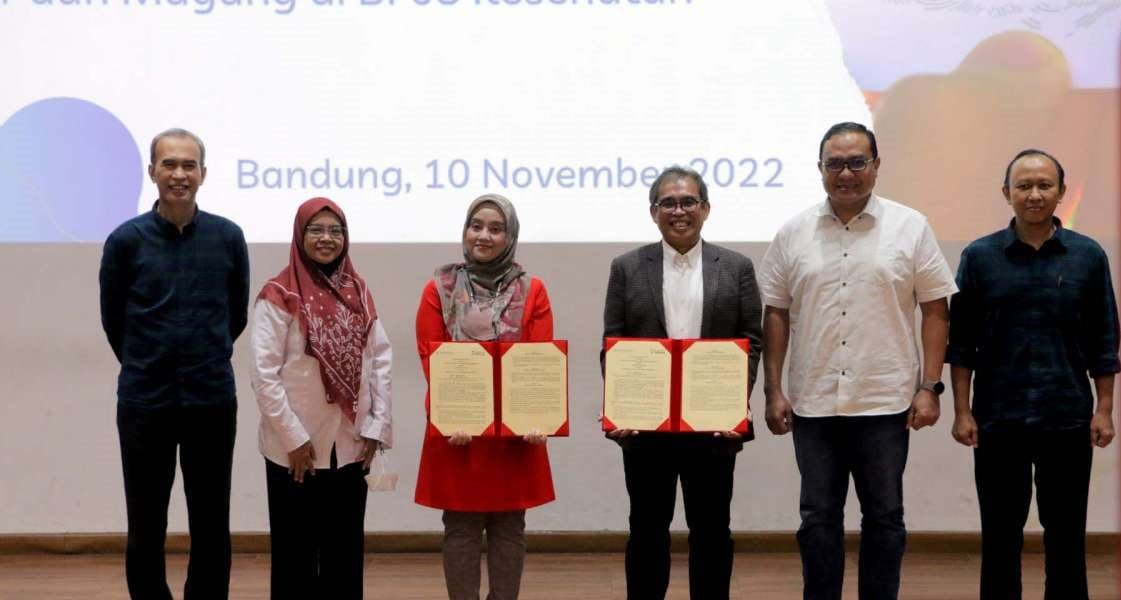 Penandatanganan MOA antara Telkom University dengan BPJS Kesehatan