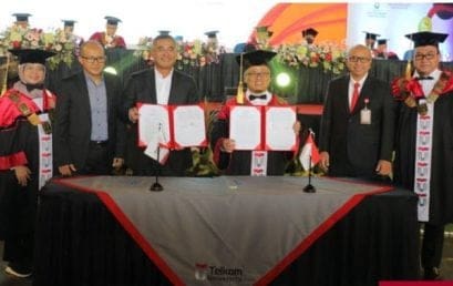 Penandatanganan MOU Antara Telkom University & PT Dayamitra Telekomunikasi Tbk