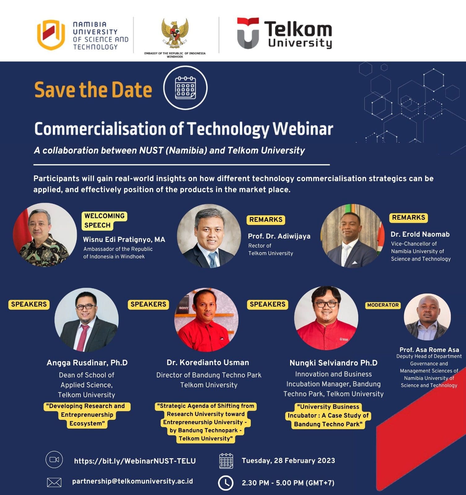 International Webinar “Commercialisation of Technology” 