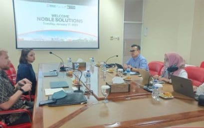 Kunjungan Noble Solutions ke Telkom Univeristy