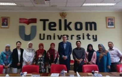 Diskusi kolaborasi akademik antara TelU dengan University of Sussex