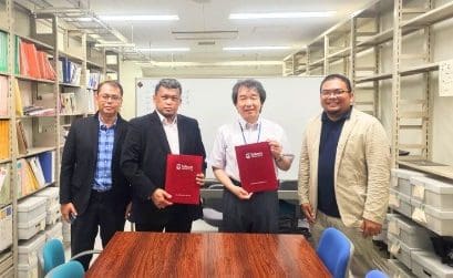 Penandatanganan dokumen IA antara Fakultas Teknik Elektro Telkom University dengan Kanazawa University