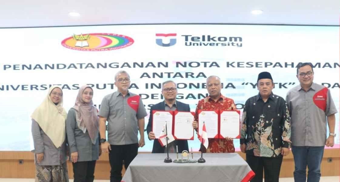 Kolaborasi Tingkatkan Kualitas Pendidikan, Tel-U dan Universitas Putra Indonesia “YPTK” Padang