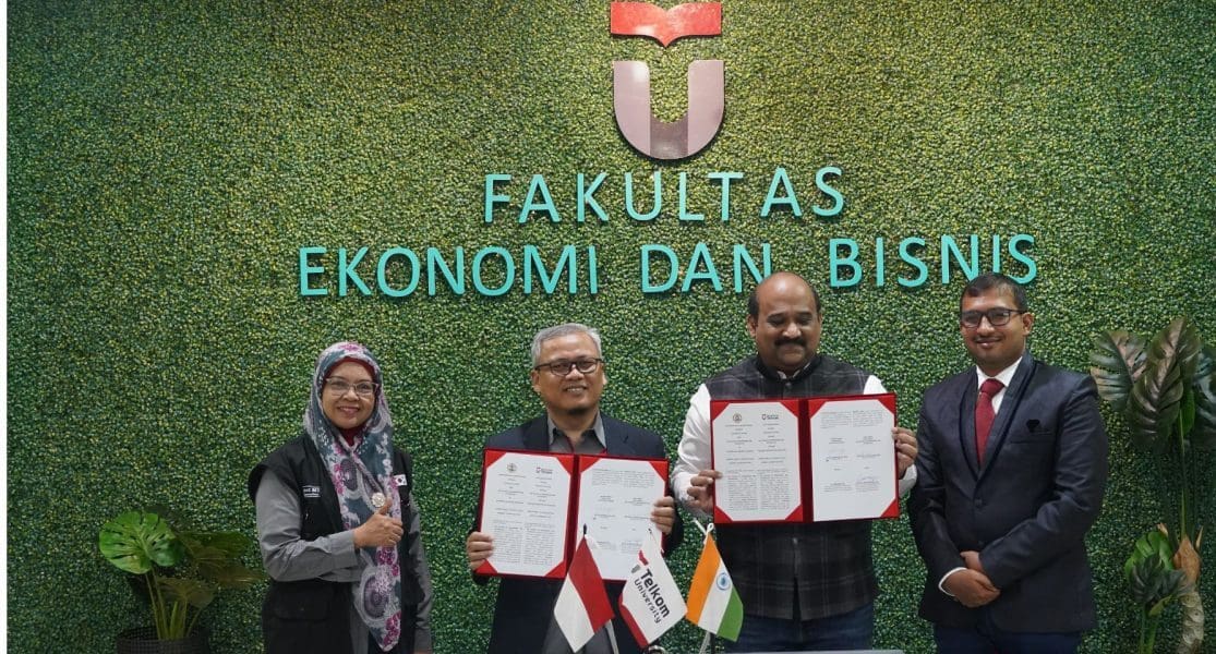 QISCET India Resmi Jalin Kerjasama Dengan Tel-U