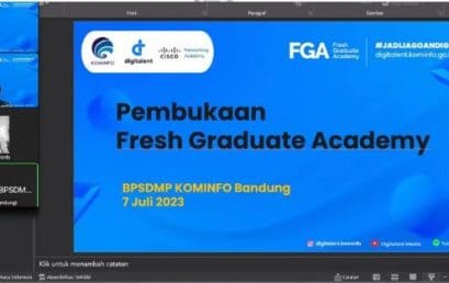 Pembukaan Fresh Graduate Academy (FGA) Program Digital Talent Scholarship (DTS) 2023.