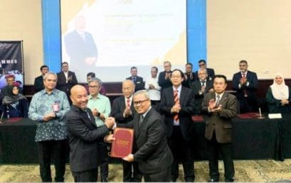 Penandatanganan MoU Telkom University dan i-CATS University College, Malaysia