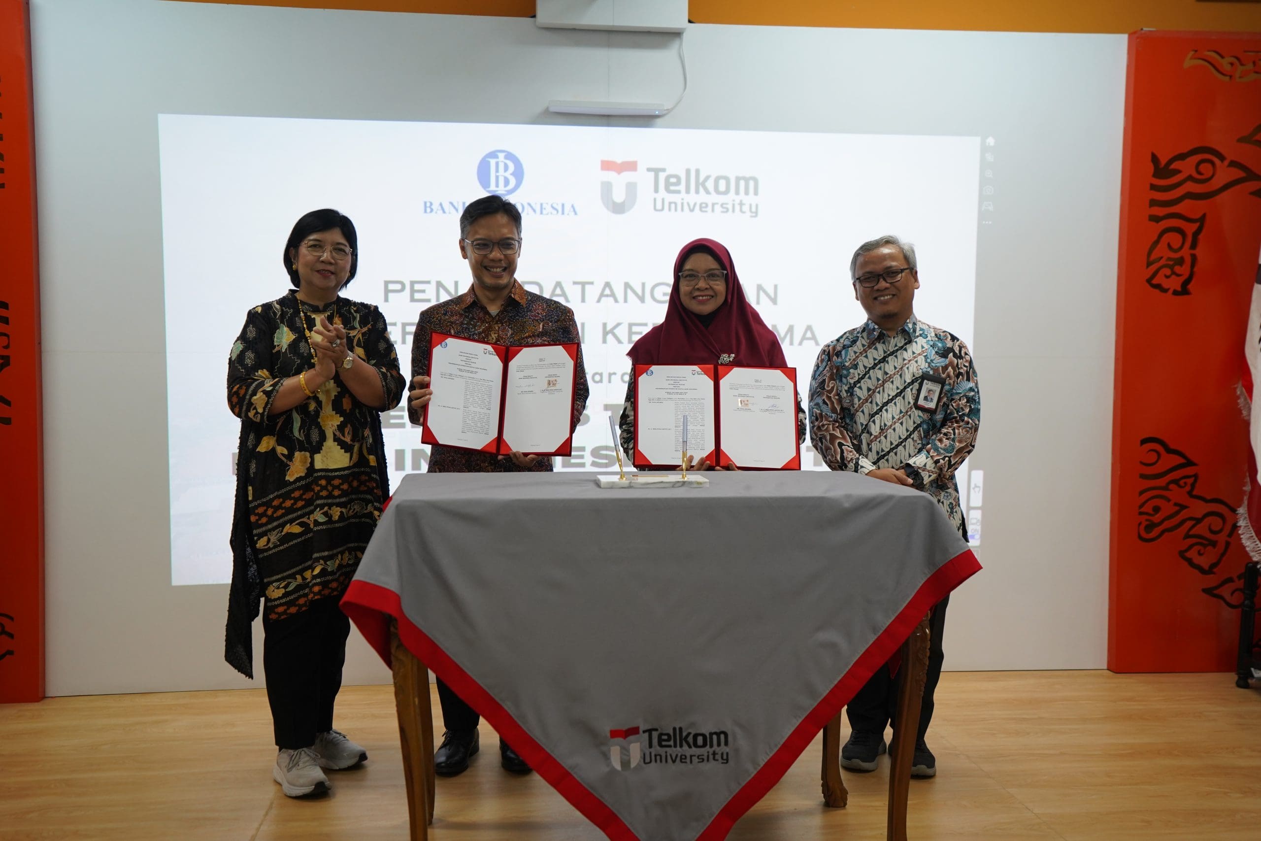 Telkom University Jalin Kerja Sama dengan BI Institute Kembangkan Kurikulum Digital Bank Indonesia