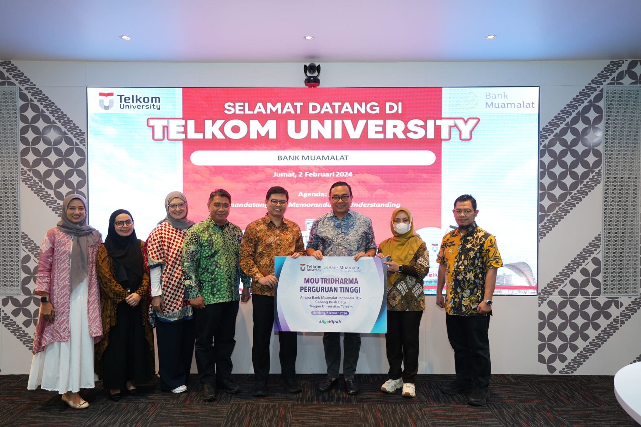 Telkom University (Tel-U) dan Bank Muamalat menjalin kerja sama