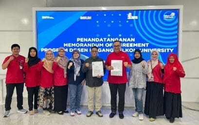 Penandatanganan MOA dengan PT. Telkom