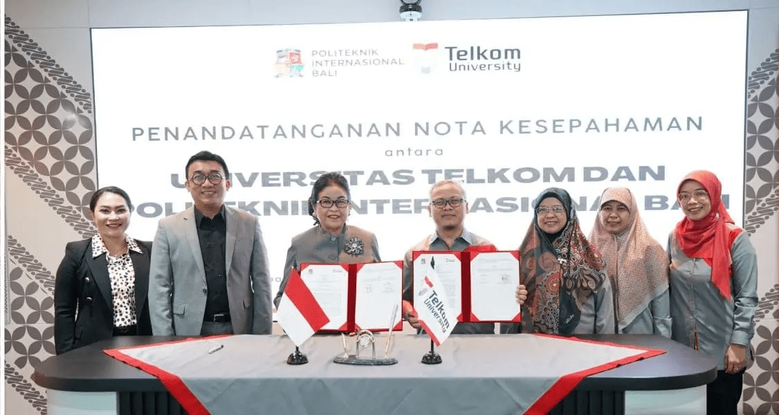 Telkom University (Tel-U) dan Politeknik Internasional Bali (PIB) Menjalin Kerjasama