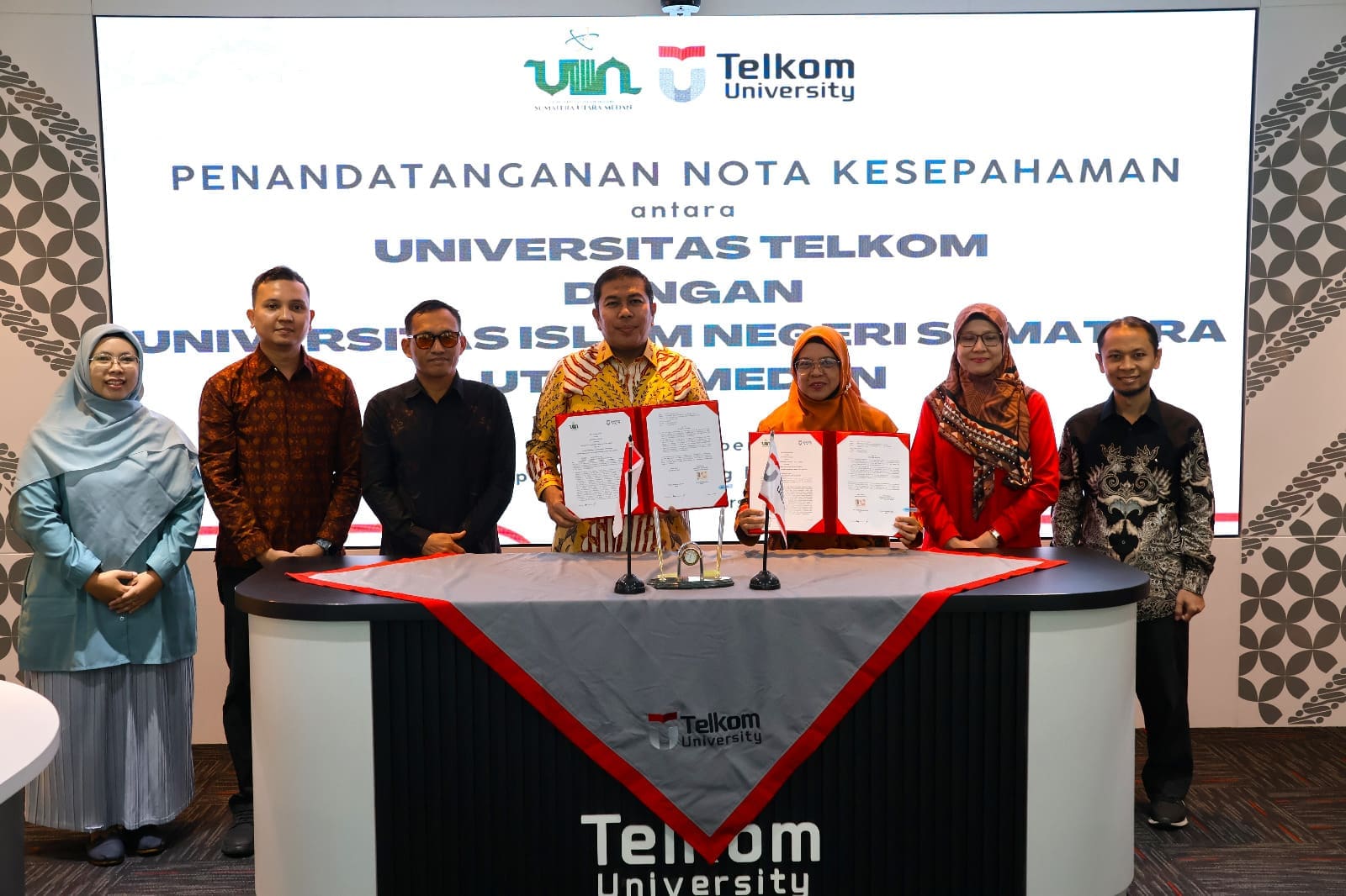 Universitas Islam Negeri Sumatera Utara (UINSU) Medan & Universitas Telkom Menjalin Kerja Sama