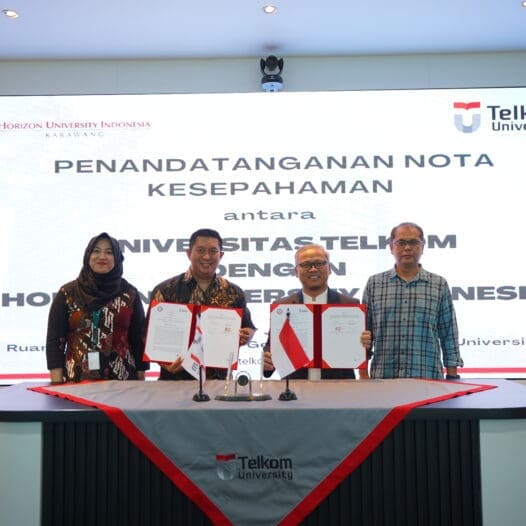 Telkom University dan Horizon University Menjalin Kerja Sama