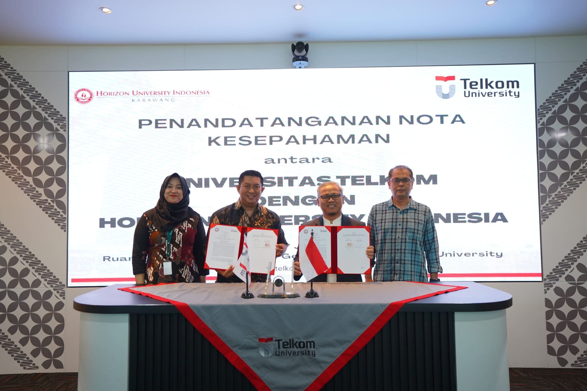 Telkom University dan Horizon University Menjalin Kerja Sama