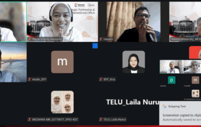 Diskusi Potensi Kerjasama TelU & Cyberport Hongkong