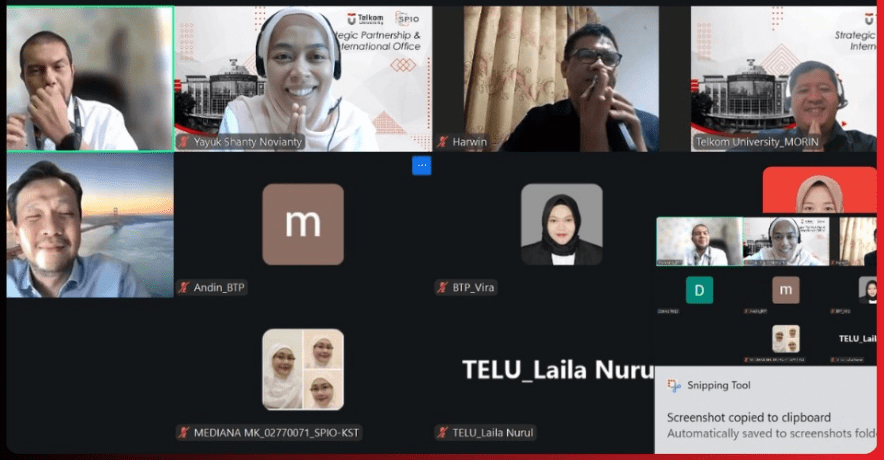 Diskusi Potensi Kerjasama TelU & Cyberport Hongkong