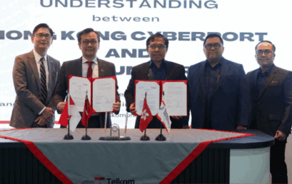 Penandatanganan MoU Telkom University & Hong Kong Cyberport