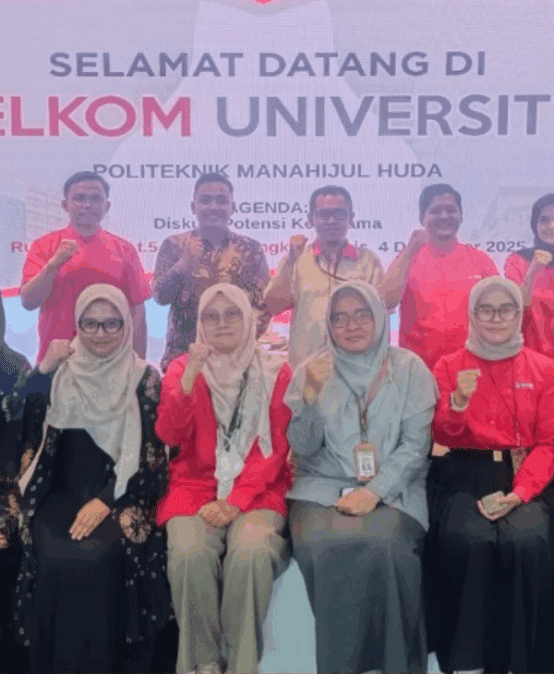 Kunjungan & Benchmarking Politeknik Manahijul Huda di Universitas Telkom