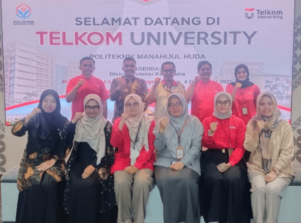 Kunjungan & Benchmarking Politeknik Manahijul Huda di Universitas Telkom